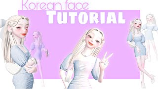 Zepeto-Korean face tutorial(Customize)//Txiqi_Zpt screenshot 2