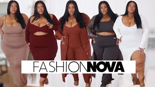 HUGE FASHION NOVA CURVE TRY ON HAUL | Size 3X | PLUS SIZE & CURVE TRY ON HAUL