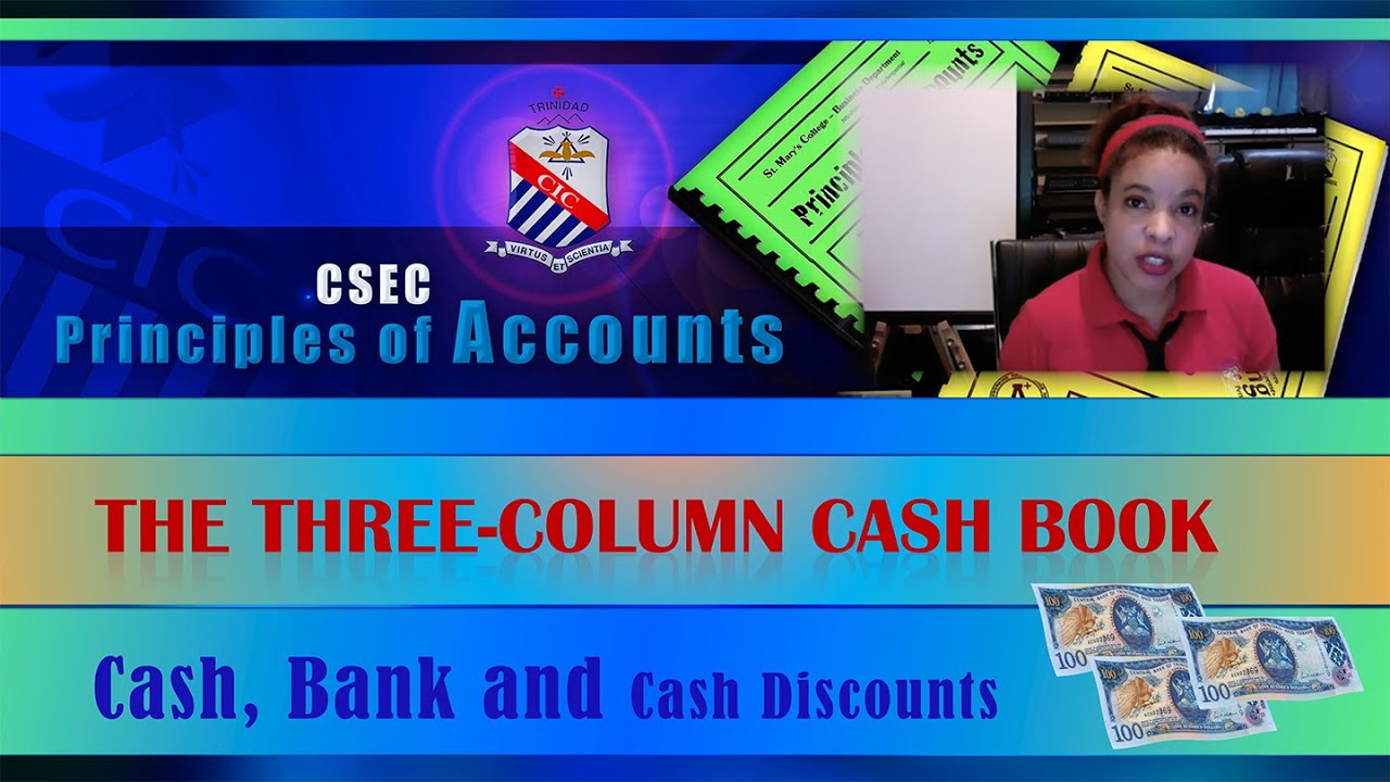 Cash Books The THREEColumn Cash Book (Lesson 2) YouTube