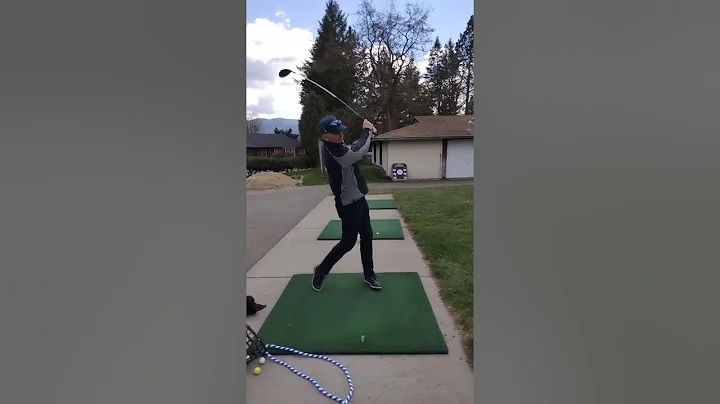 Liberty Lake club champion Jeff Koppa on the range.