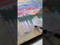 Sunset Reflections in Watercolor