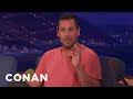 harrison ford asked adam sandler to wash his car conan on tbs