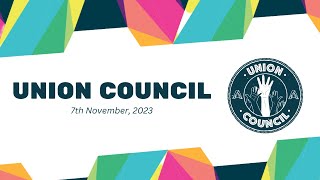 Union Council | 7th November 2023 by Aston SU 110 views 6 months ago 53 minutes