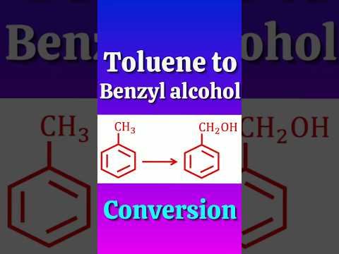 Video: Tolueni benzil spirtinə necə çevirmək olar?