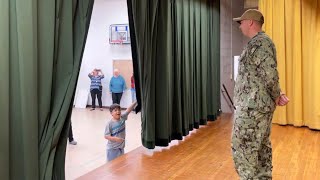 Soldiers Coming Home Surprise 2023 | Priceless reaction! Grandmother&#39;s love.