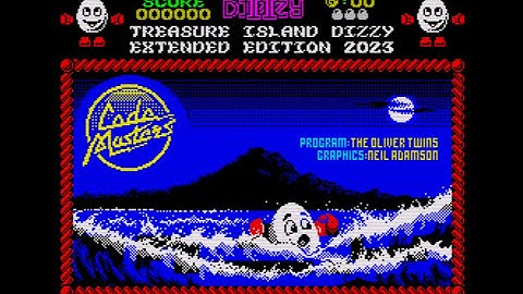 DIZZY II - TREASURE ISLAND (2023 EXTENDED / RE-COLOURED VERSION) Walkthrough, ZX Spectrum
