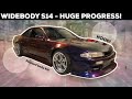 WIDEBODY Nissan S14 BUILD! - NEW Bodykit! Primer, Paint and Assembly!