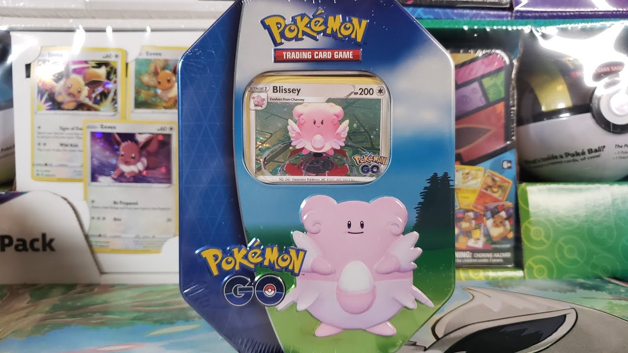 Pokmon GO Blissey Gift Tin Opening