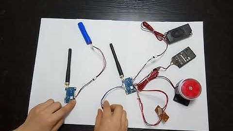 NiceRF--Alarm system  SA828 voice walkie talklie RF module