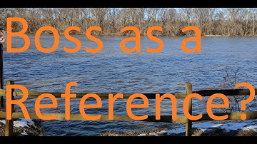 Why you should NOT use your current boss as a reference