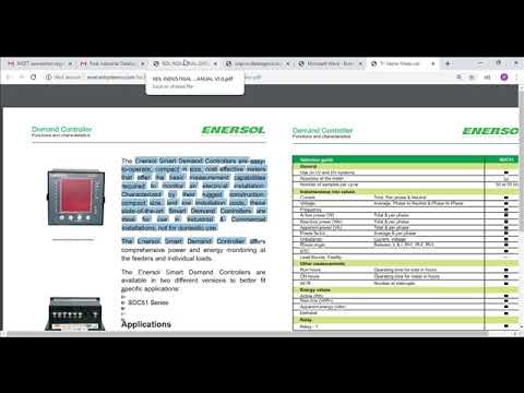 JSON Parsing MODBUS Energy Meter Demo with Industrial Datalogger - RDL