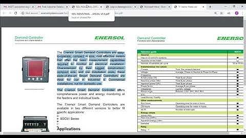 JSON Parsing MODBUS Energy Meter Demo with Industrial Datalogger - RDL
