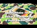 2022 Apple iPhone 14 Pro GOLD 1TB Unboxing Maxis Malaysia BAPE Cafe