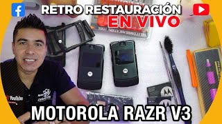 Retro Restauración En Vivo | Motorola Razr V3 Black