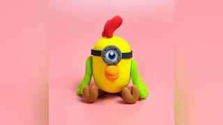 Chicken version of minions, funny and cute