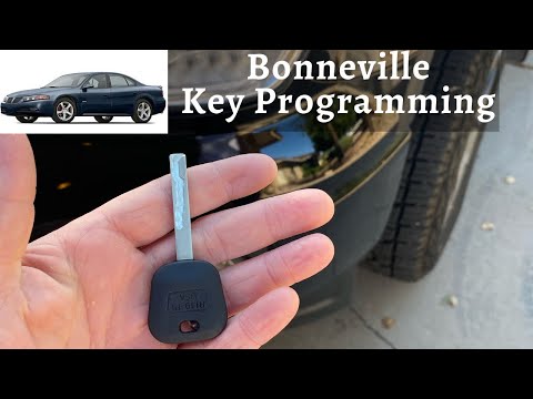 How To Program A Pontiac Bonneville Key 2000 - 2005 DIY Transponder Chip Ignition