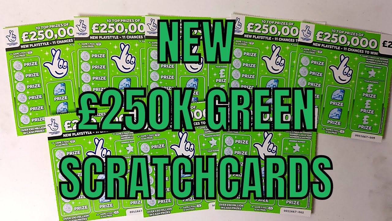 🟢 Green Neon £2 Scratchcards 🟢 #scratchcards #nationallottery