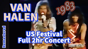 REMASTERED AUDIO - Van Halen at US Festival 1983 FULL CONCERT