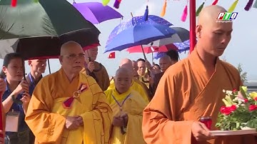 QUẢNG NGÃI: LỄ ĐẶT ĐÁ XÂY DỰNG CHÙA MINH ĐỨC