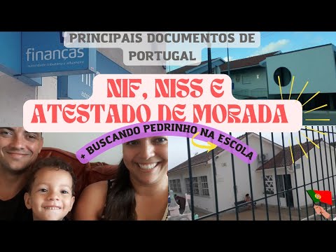Tiramos os PRINCIPAIS DOCUMENTOS de Portugal em UM SÓ DIA - NIF, NISS e ATESTADO DE MORADA