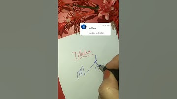 Maha 🍀🌙#youtubeshorts #youtube #ytsshorts #viralshorts #sign