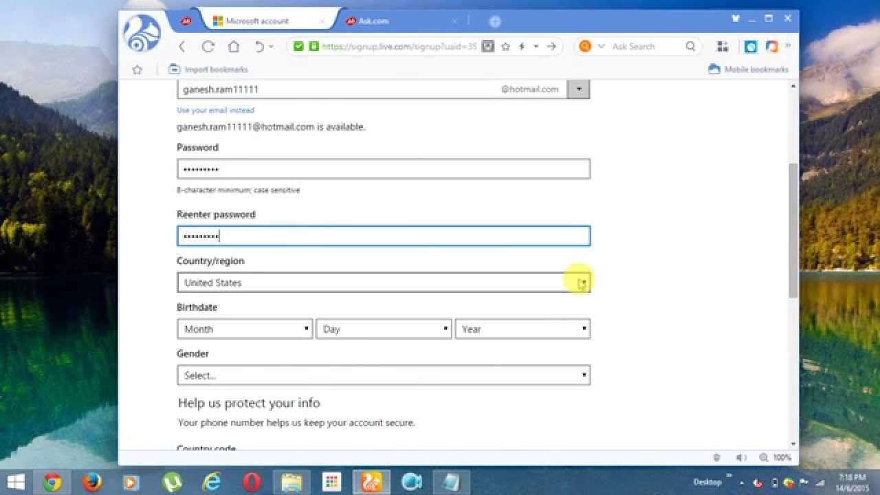 how to create microsoft account easy way - YouTube
