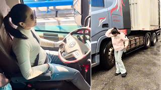 Solo Female Truck Driver Wei Xiaoyang Navigating Chinas Highways