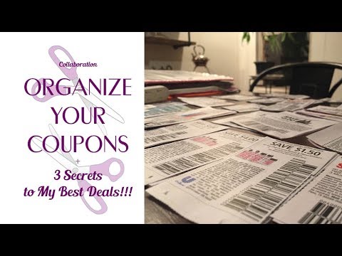 How I Organize My Coupons + 3 SECRETS to Scoring My Best Deals