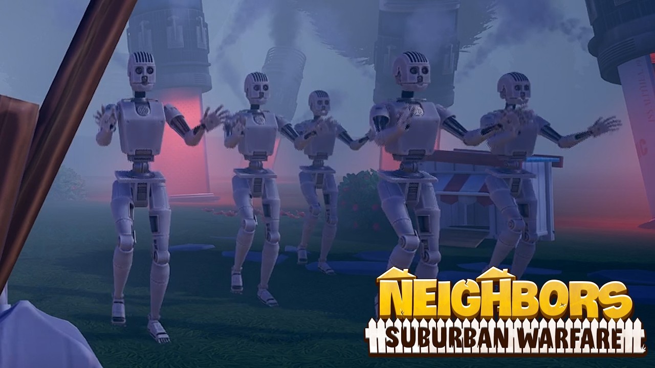 【Neighbors Suburban Warfare】面白くていいゲームモードでした、ロボットの煽りダンス以外は(インポッシブル)