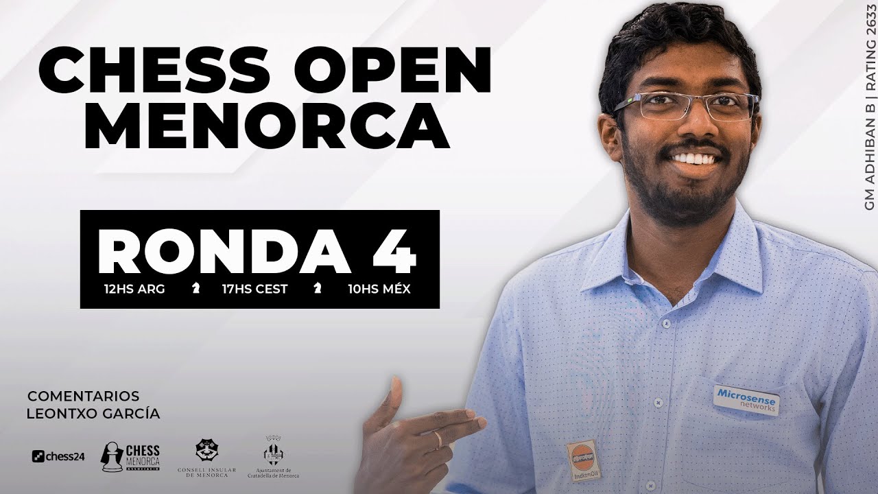 I Chess Menorca Open, Ronda 4, con Leontxo Garcia