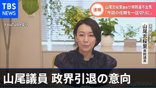 【速報】山尾志桜里衆議院議員 政界引退の意向 衆院選出馬せず