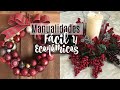 Decoraciones Navideñas 2018 || DIY Dollar Tree || Video en COLABORACIóN