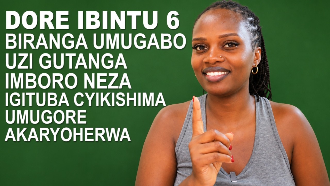 UMUGABO UZI GUTANGA NEZA IMBORO IGITUBA KIGAKOMA AMASHYI UMUGORE ...