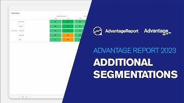 Advantage Report 2023 | Additional Segmentations Demo