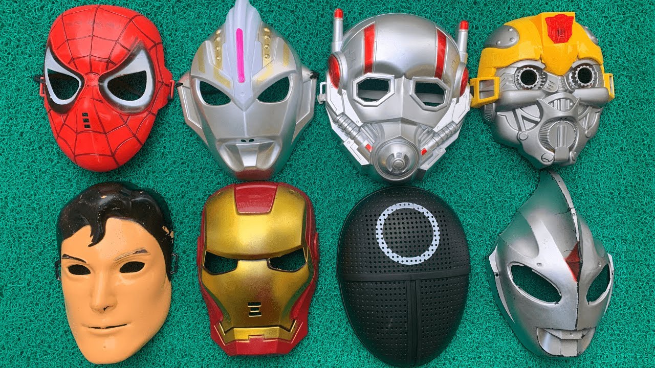 Superheroes Mask : Topeng-Topeng, Ultraman, Hulk, Power Rangers ...