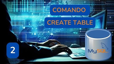 2.-Aprender MySQL-Crear una tabla en base de datos(Instrucción CREATE TABLE).