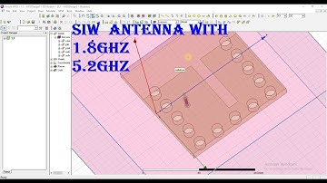 Automtatic  siw Reflectarray Antenna Modelling and Simulation using Ansys HFSS