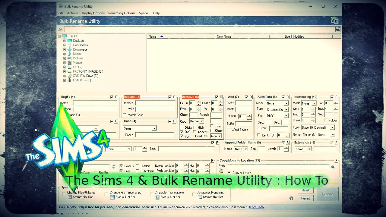 bulk rename utility safe bulk rename utility safe