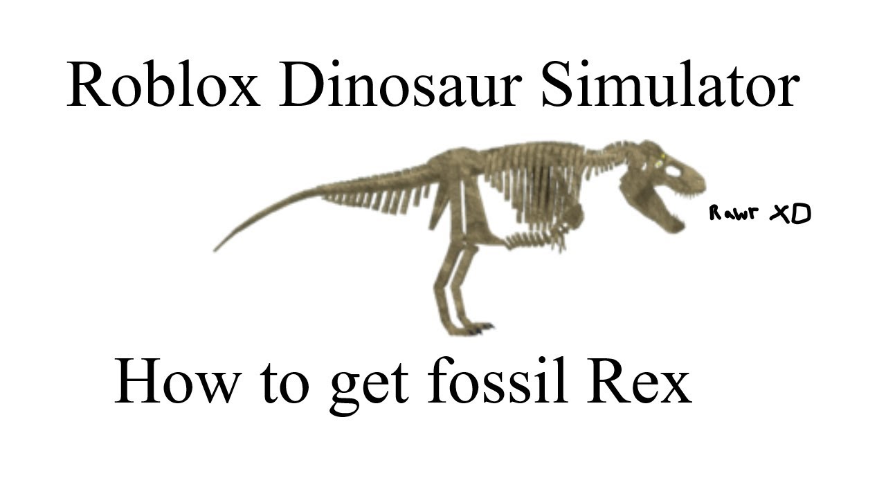 Roblox Dinosaur Simulator Halloween 2018 How To Get Fossil Rex Youtube - chill memes roblox roblox dinosaur simulator