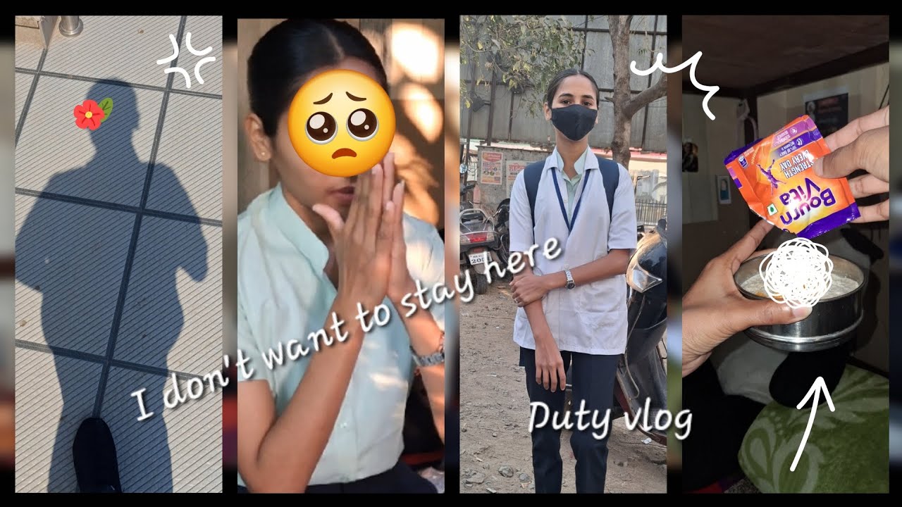 Internship Day👩‍⚕️🩺 Something hurts What's happening with me 🥺 #vlog #dailyvlog #nursing #hostellife