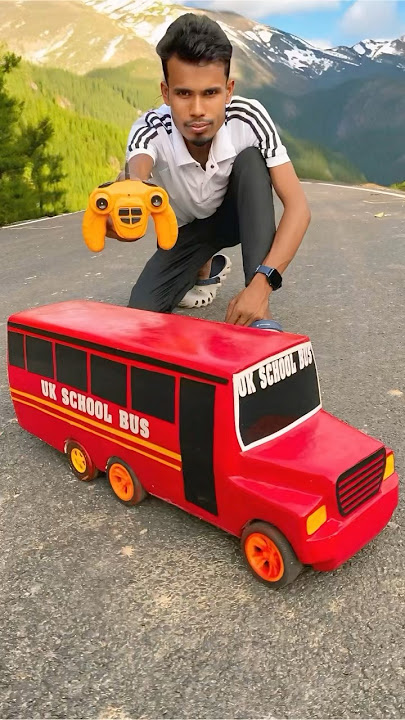 RC Homemade Red Bus Unboxing 🔥