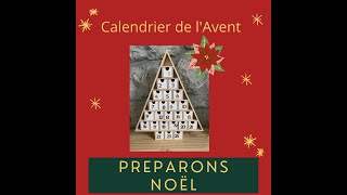 CALENDRIER DE L'AVENT DURABLE ET IDEES POUR LE REMPLIR