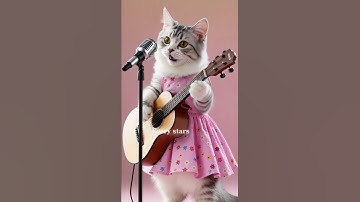 Thumbnail of Cute Cat Sings & Plays Guitar