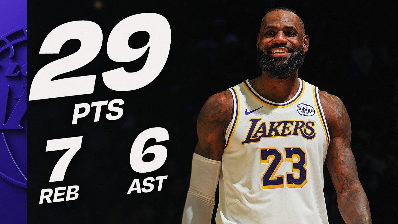 LeBron James TURNED BACK THE CLOCK With 29 PTS vs 76ERS | December
