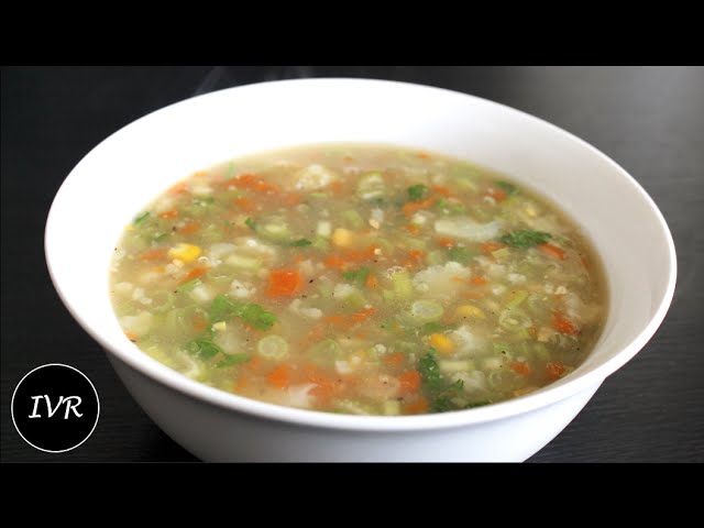 "Vegetable Sweet Corn Soup" | Indian Vegetarian Recipe | Indian Vegetarian Recipes