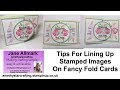 How to make a Z fold fancy fold card using Stampin' Up! Beautiful Friendship