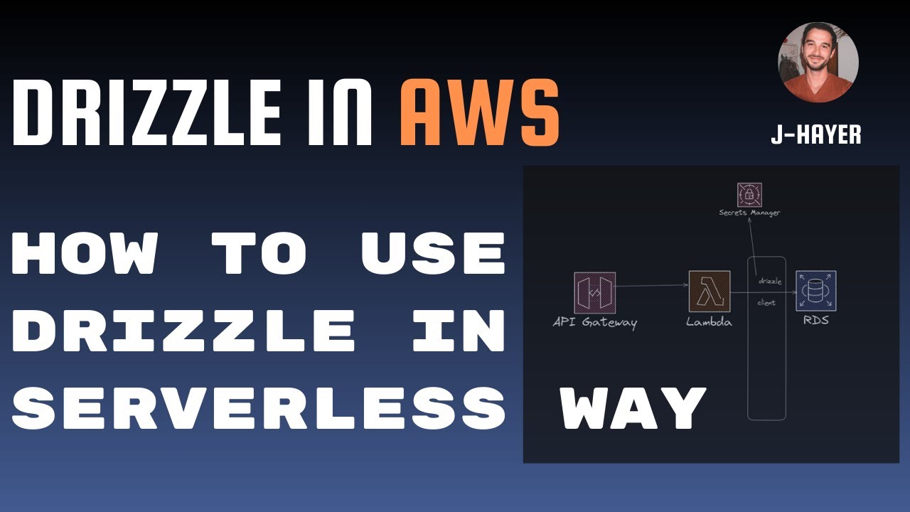 How to use drizzle in aws serverless env - YouTube