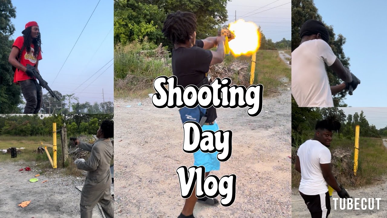 Shooting Day Vlog With the Guys #gunshorts #shooting #vlog - YouTube