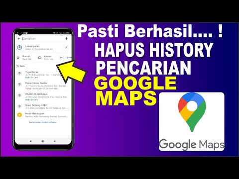 Video: Bagaimana cara menghapus riwayat Google Maps di Android?