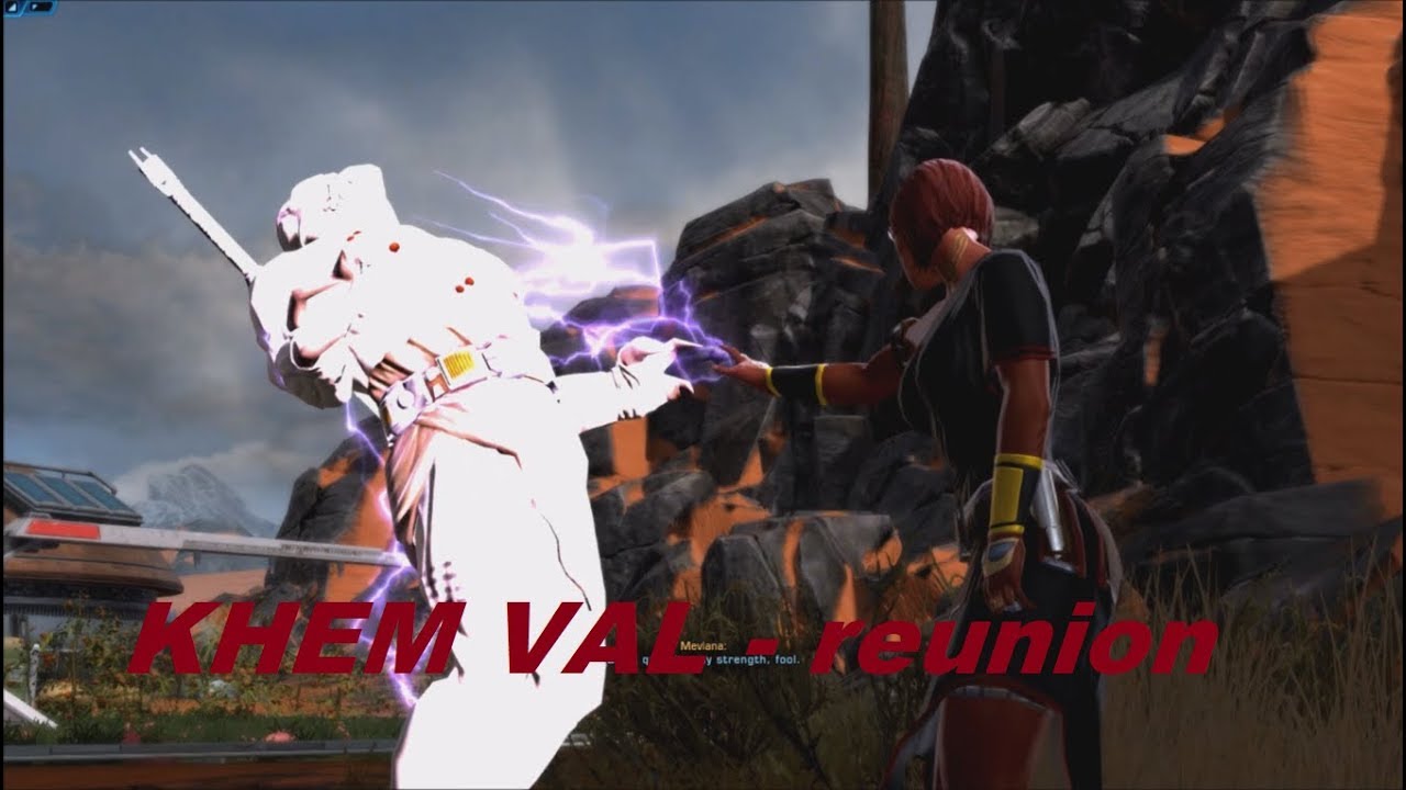 SWTOR: Khem Val - reunion (and shock him)